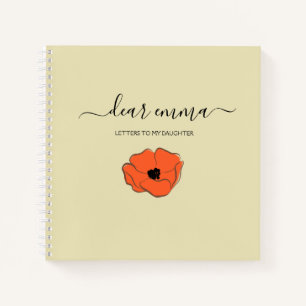 Brieven aan mijn dochter Eenvoudig aanspreekgehe Notitieboek