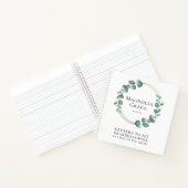 Brieven aan mijn dochter Eucalyptus Gold Foil Notitieboek (Binnen)