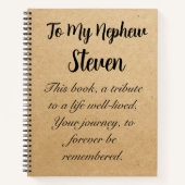 Brieven aan mijn dochter, gepersonaliseerd notitie notitieboek (Voorkant)