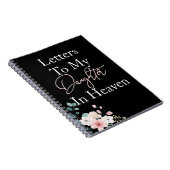 Brieven aan mijn dochter in het Notitieboek Heaven (Rechterzijde)