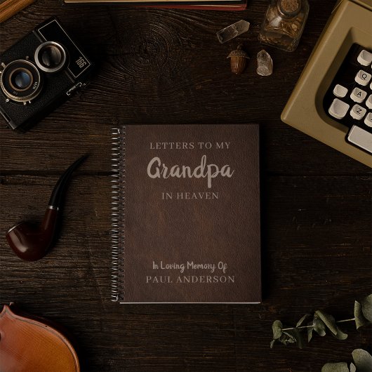 Brieven aan mijn grootvader in de hemel in liefdev planner