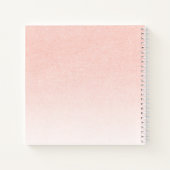 Brieven aan mijn kleindochter Keepsake Memory Pink Notitieboek (Achterkant)