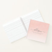 Brieven aan mijn kleindochter Keepsake Memory Pink Notitieboek (Binnen)