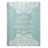  brieven aan mijn kleindochter notitieboek (Voorkant)