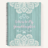  brieven aan mijn kleindochter notitieboek (Voorkant)