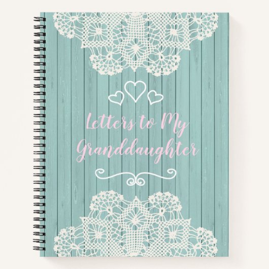  brieven aan mijn kleindochter notitieboek (Voorkant)