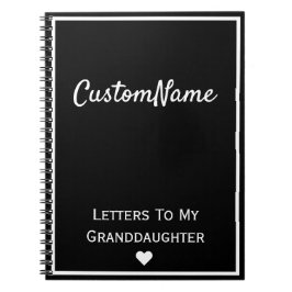 Brieven aan mijn kleindochtersjournaal notitieboek