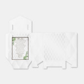 Brieven aan mijn man houden van elegant bedankdoosjes (Uitgevouwen)