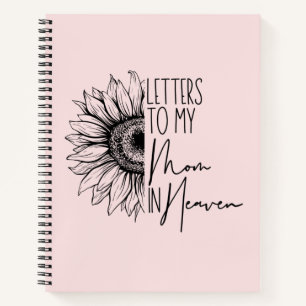 Brieven aan mijn moeder in de hemel notebook notitieboek