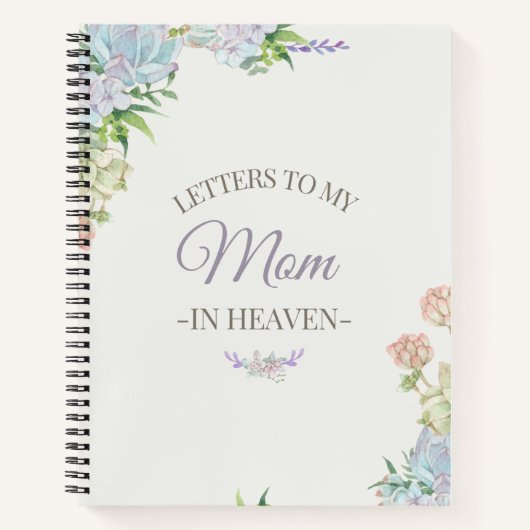 Brieven aan mijn moeder in het Notitieboek van de  (Voorkant)