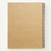 Brieven aan mijn nichtje gepersonaliseerd notitieb notitieboek (Achterkant)