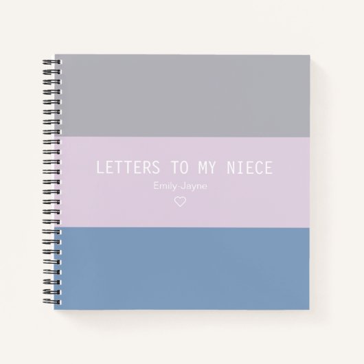 Brieven aan mijn nichtje-keepdolinieblad notitieboek (Voorkant)