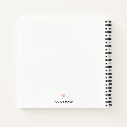 Brieven aan mijn nichtje notitieboek (Achterkant)