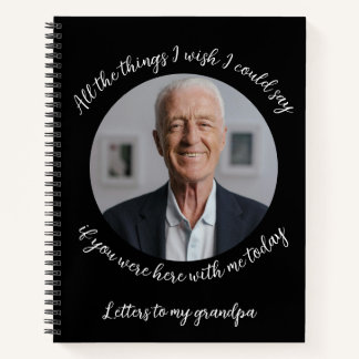 Brieven aan mijn opa: Herinneringsdagboek Notitieboek