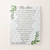 Brieven aan mijn toekomstige echtgenoot legpuzzel (Verticaal)