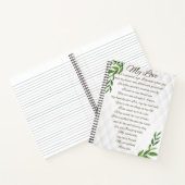 Brieven aan mijn toekomstige echtgenoot notitieboek (Binnen)