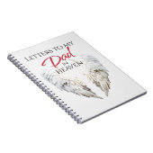 Brieven aan mijn vader in de hemel notitieboek (Rechterzijde)