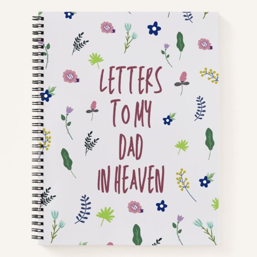 Brieven aan mijn vader in het Notitieboek van de h (Voorkant)