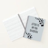 Brieven aan mijn zoon in Heaven Grief Notitieboek (Binnen)