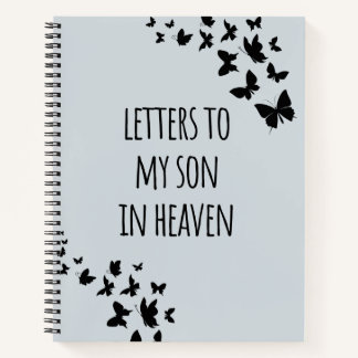 Brieven aan mijn zoon in Heaven Grief Notitieboek