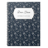 Brieven aan mijn zoon Kind Aangepaste naam Beste d Notitieboek (Voorkant)