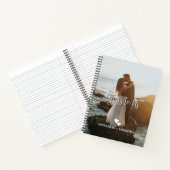 Brieven aan ons, trouwfoto, elegante gewoonte notitieboek (Binnen)