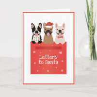 Brieven aan Santa French Bulldogs