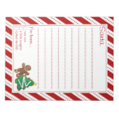 Brieven aan Santa Notitieblok (Voorkant)