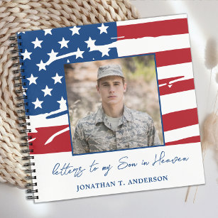 Brieven aan Son Heaven Patriotic militaire foto Notitieboek