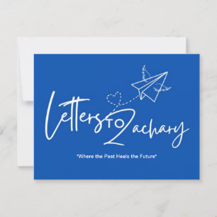 Brieven aan Zachary ansichtkaart Briefkaart