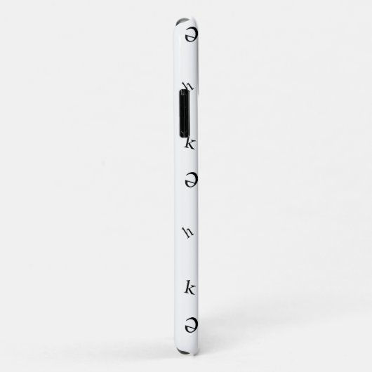 brieven Case-Mate iPhone case (Achterkant/rechts)