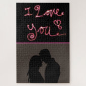 Brieven en paar legpuzzel (Verticaal)