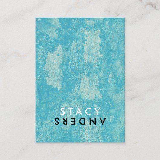 Brieven Flip Chic Rustic Visitekaartje (Voorkant)