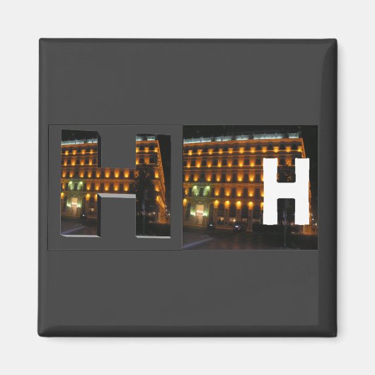 Brieven - H - Hotel Magneet (Voorkant)