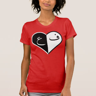 Brieven in het hart t-shirt