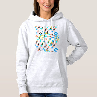 Brieven in Tifinagh. Hoodie
