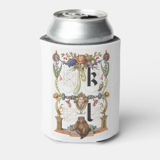 Brieven k en l van Mira Calligraphiae Monumenta Blikjeskoeler (Blikje Achterkant)