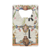 Brieven k en l van Mira Calligraphiae Monumenta Creditkaart Flessenopener (Voorkant)