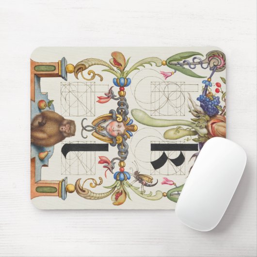 Brieven k en l van Mira Calligraphiae Monumenta Muismat (Met muis)