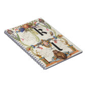 Brieven k en l van Mira Calligraphiae Monumenta Notitieboek (Rechterzijde)