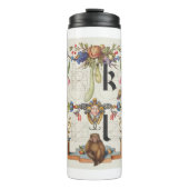 Brieven k en l van Mira Calligraphiae Monumenta Thermosbeker (Voorkant)