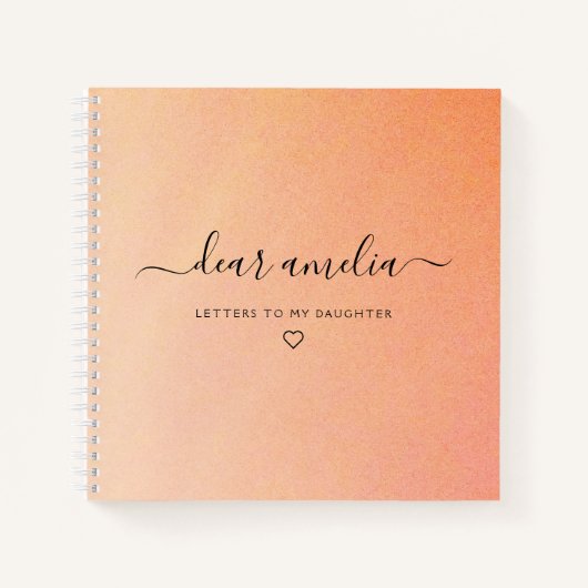 Brieven naar het Notitieboek van het geheugen van  (Voorkant)