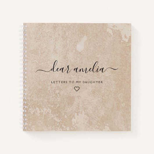 Brieven naar het Notitieboek van het geheugen van  (Voorkant)