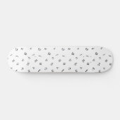 brieven persoonlijk skateboard (Horizontaal)