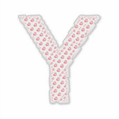 BRIEVEN SAMENGESTELD UIT HARTEN STICKER (Voorkant)