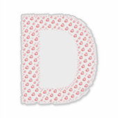 BRIEVEN SAMENGESTELD UIT HARTEN STICKER (Voorkant)