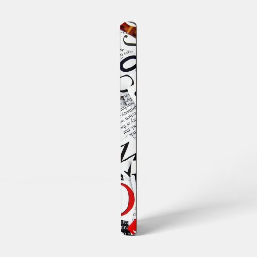 brieven samsung galaxy hoesje (Linkerkant)