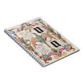 Brieven U en V Mira Calligraphiae Calligrafie Notitieboek (Rechterzijde)