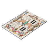 Brieven U en V Mira Calligraphiae Calligrafie Notitieboek (Linkerzijde)