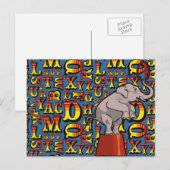 brieven van de Circus; Briefkaart (Voorkant / Achterkant)